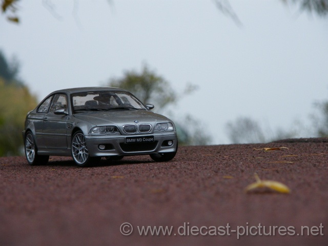 BMW M3 Coupe E46 Silver Kyosho 1:18