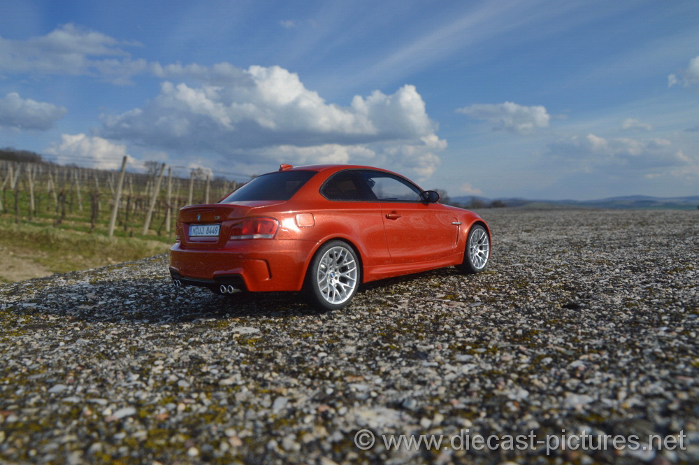 BMW 1M E82 Orange GT Spirit 1:18