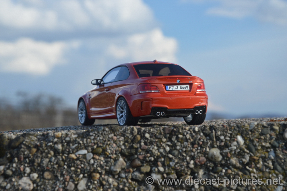 BMW 1M E82 Orange GT Spirit 1:18
