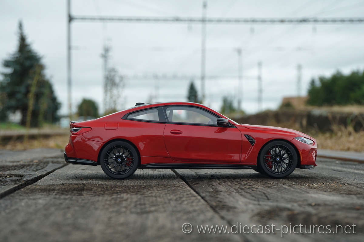 BMW M4 Competition G82 Toronto Red TopSpeed 1/18
